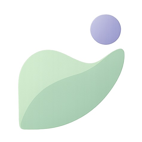 Abstrakte Illustration einer Person mit gesenktem Blick