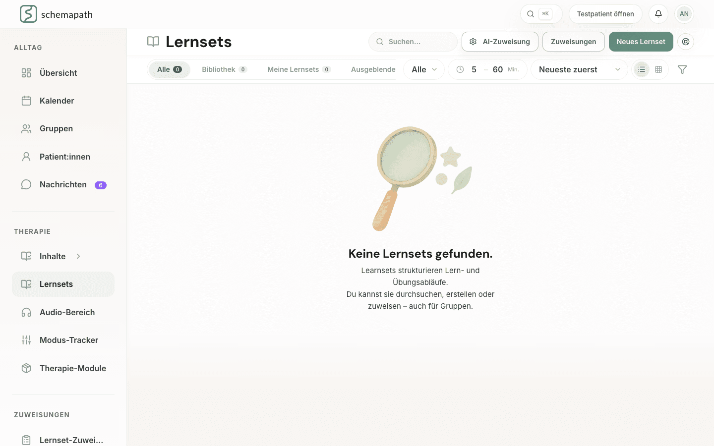 Lernsets – Desktop
